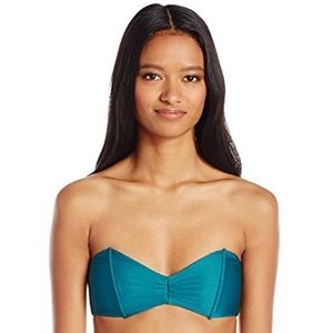 New RVCA bandeau swim top